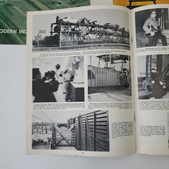 Burlington Northen Bulletin Union Pacific Info Lot 23 Vintage Magazines 60-70s - Picture 16 of 16